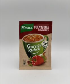 knorr gulaszowa z makaronem