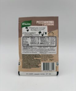 Alternative view of knorr pieczarkowa z grzankami
