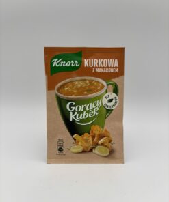 knorr kurkowa z makaronem