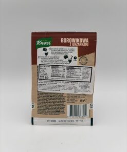 Alternative view of knorr borowikowa z grzankami
