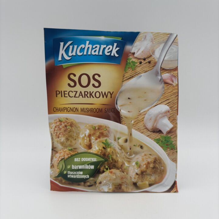 kucharek sos pieczarkowy