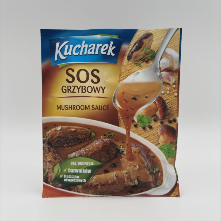 kucharek sos grzybowy