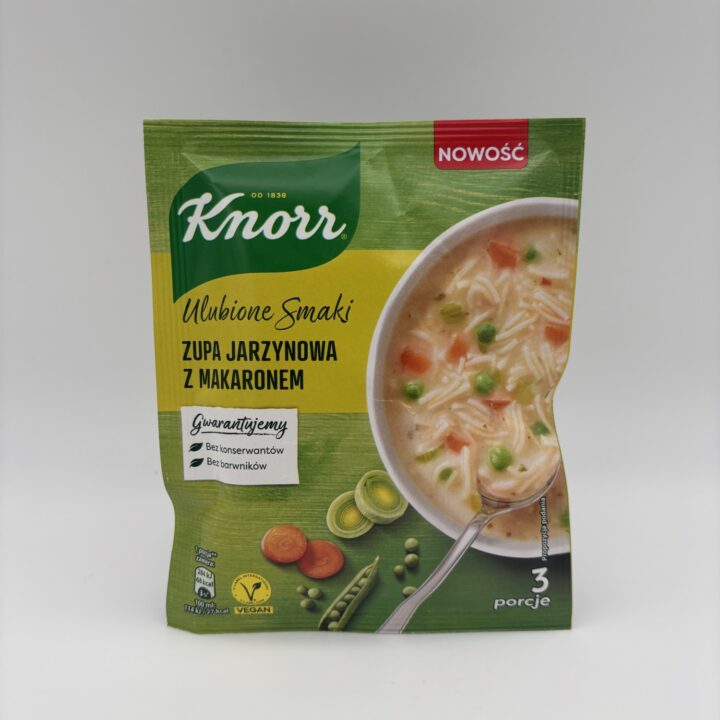 knorr zupa jarzynowa z makaronem
