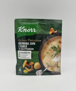 knorr kremowa zupa z kurek ze szczypiorkiem