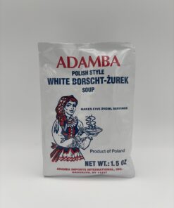 Adamba polish style white borscht zurek soup