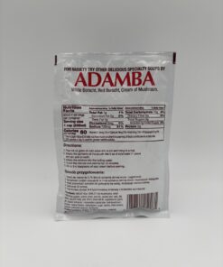 Alternative view of adamba polish style krupnik mushroom with barley soup