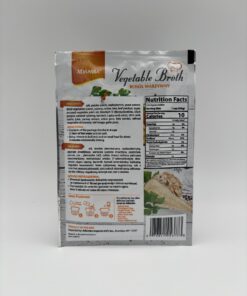 Alternative view of adamba vegetable broth