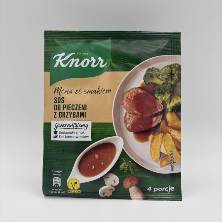 knorr sos do pieczeni z grzybami