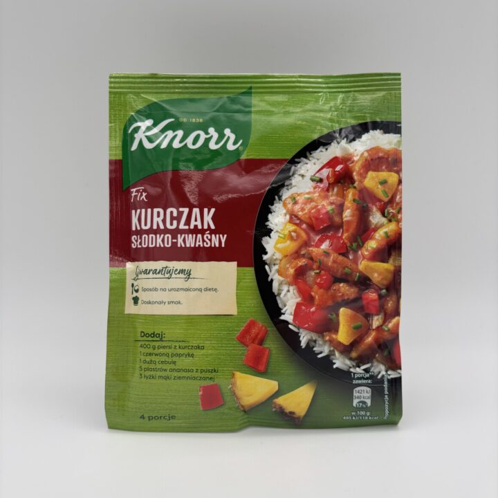 knorr kurczak slodko kwasny