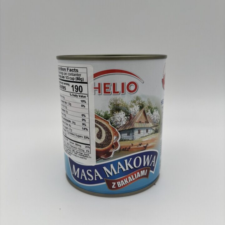 helio masa makowa z bakaliami