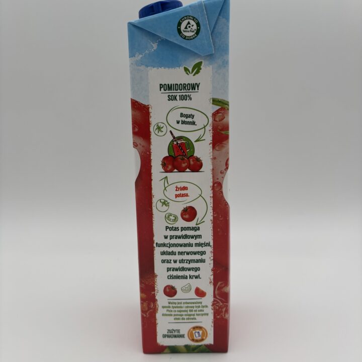 Alternative view of Hortex Sok 100% Pomidor