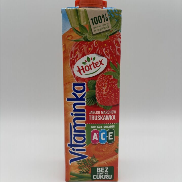 Hortex Vitaminka Jabklo Marchew Truskawka