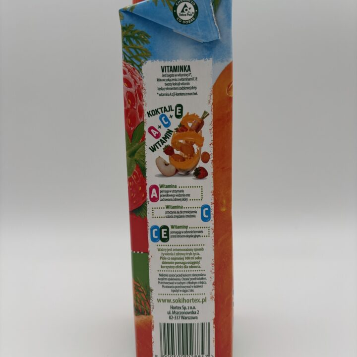 Alternative view of Hortex Vitaminka Jabklo Marchew Truskawka