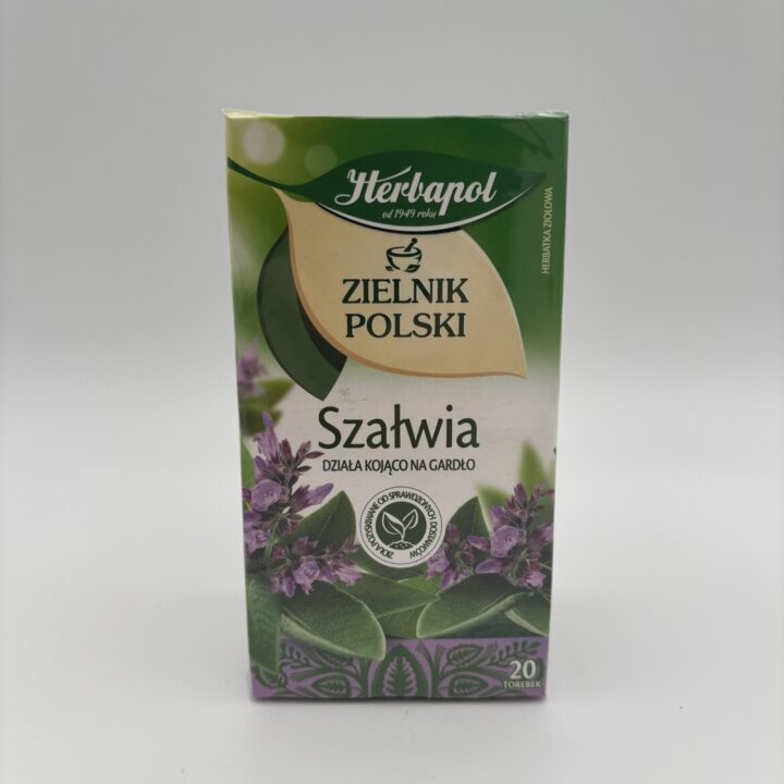 Herbapol Szalwia dziala kojaco na gardlo