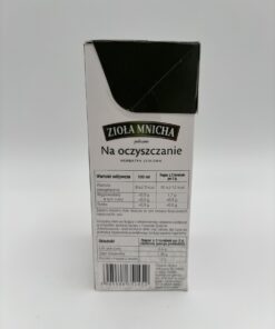Alternative view of ziola mnicha na oczyszczanie