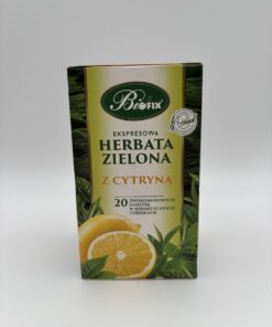 Biofix Ekspresowa Herbata Zielona z Cytryna