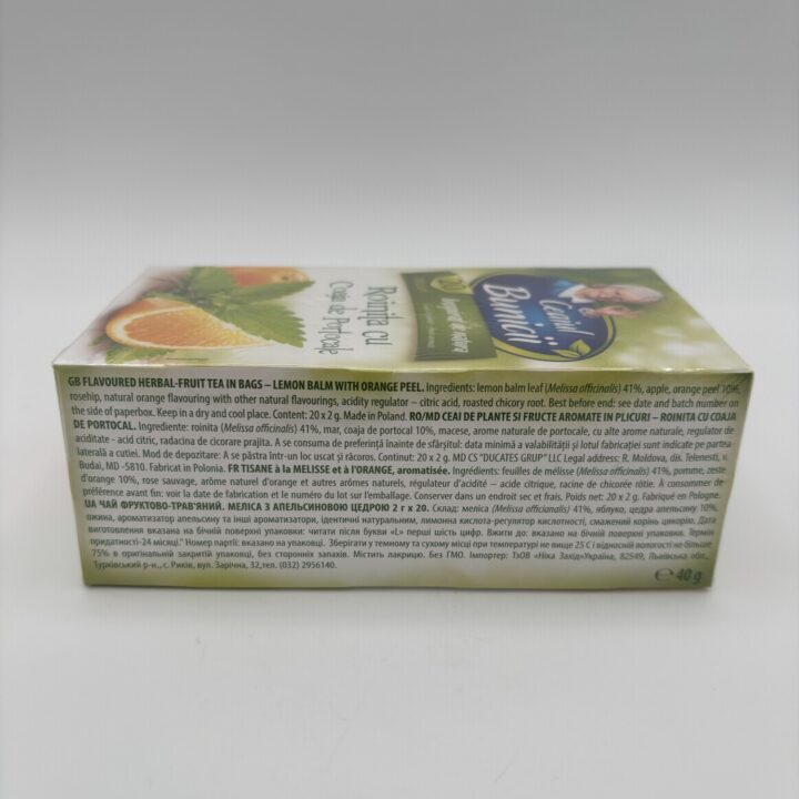 Alternative view of Grandmas Tea Lemon Balm and Orange peel