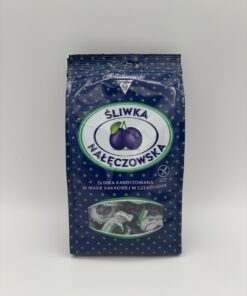 Solidarnosc Sliwka Naleczowska, Candied Plum in Cocoa Cream Covered by Chocolate