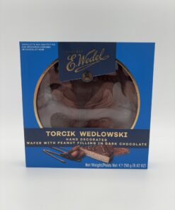E.Wedel Torcik Wedlowski, Wafer with peanut filling in dark chocolate
