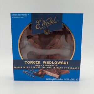 E.Wedel Torcik Wedlowski, Wafer with peanut filling in dark chocolate