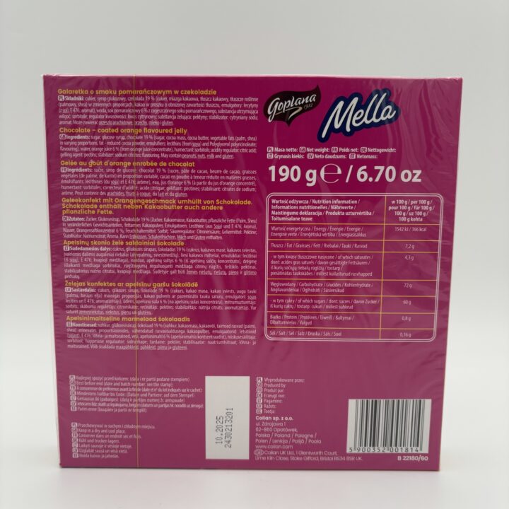 Alternative view of Goplana Mella Jelly in Chocolate