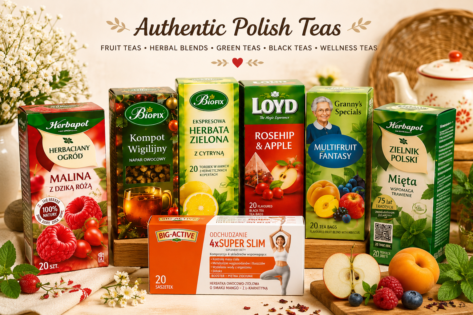 Polish Tea Box Assortment